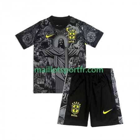 Maillot de Foot Brésil Cheist the Redeemer Enfant Domicile 2024